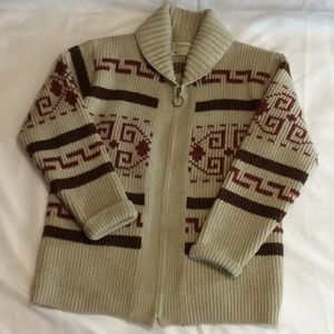 Pendleton Westerley cardigan, The Dudes 70’s label